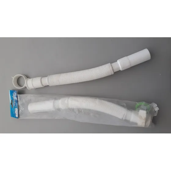 Sifon Acordeon Roscable 1 1/4 PuLG Agua Fina Para Lavamanos