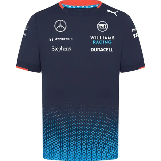 Polera Puma Oficial Williams Racing F1 Team 2024 Azul