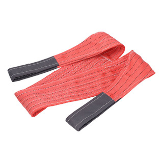 Eslinga De Elevación De Poliéster Rojo For Carga, Resistent Eslinga De Elevación De Poliéster Rojo For Carga, Resistent