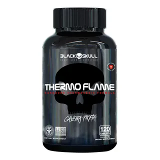 TermogĂȘnico Em CĂĄpsula Black Skull Thermoflame Em Pote De 96g 120 Caps Sem Sabor TermogĂȘnico Em CĂĄpsula Black Skull Thermoflame Em Pote De 96g 120 Caps Sem Sabor