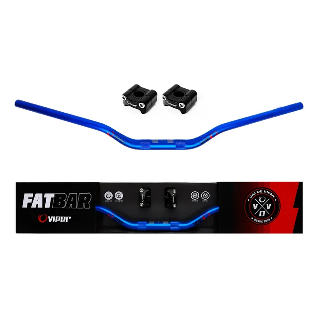 Guidão Modelo Fat Bar Baixo Com Mesa 31,8mm