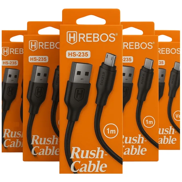Kit 10 Cabos Micro V8 1m Carregar Celular E Dados Atacado