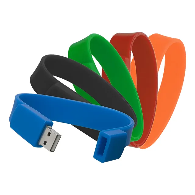 Usb Pulsera Silicon 8gb Kit 200