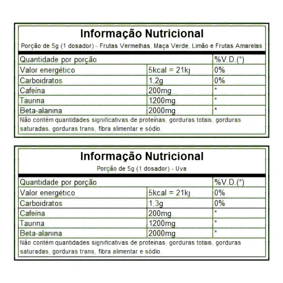 Suplemento en pó Integralmédica Pré Treino Beta-alanina sabor frutas vermelhas x 150g