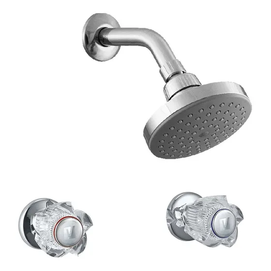 Mezcladora Para Ducha Cristal