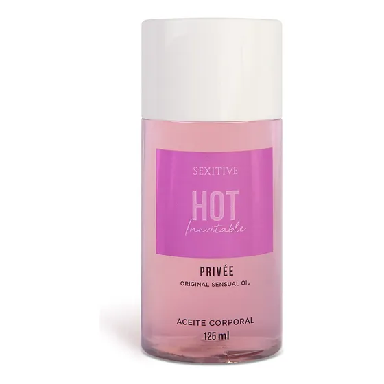 Aceite Corporal Hot Inevitable Privée  125ml Sexitive