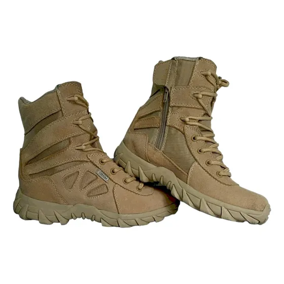 Botín Nebraska Tipo Americano Casual Corto Beige Adulto
