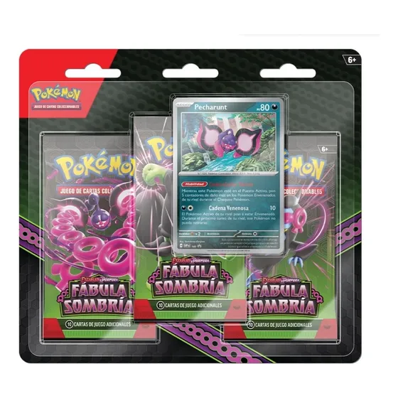 Pokemon Tcg Shrouded Fable Tripack Blister Español