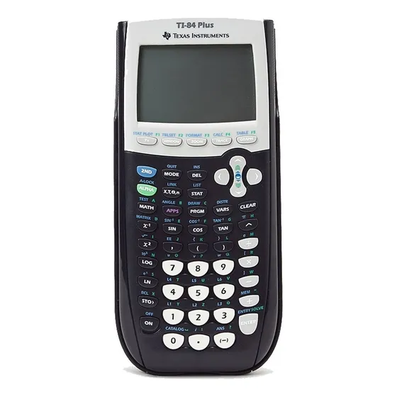 Graficadora Ti-84 Plus Texas Instruments Negro 2019 Cable Usb Incluido