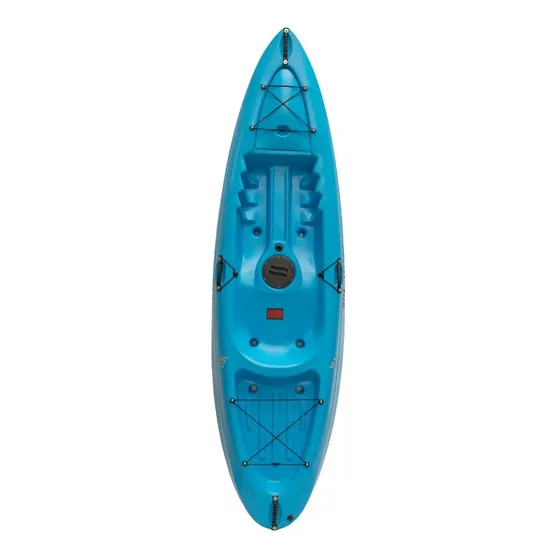 Kayak Sit On Top Kai Combo 1 Cajon Respaldo Rigido Posa Caña Color Celeste