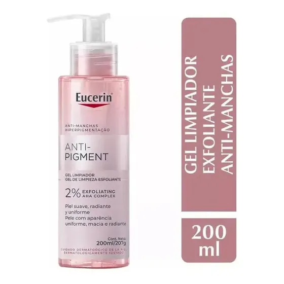 Gel Limpiador 200 ml Eucerin ANTIPIGMENT día\u002Fnoche para todo tipo de piel de 200mL\u002F200g 18+ años | Cuotas sin interés