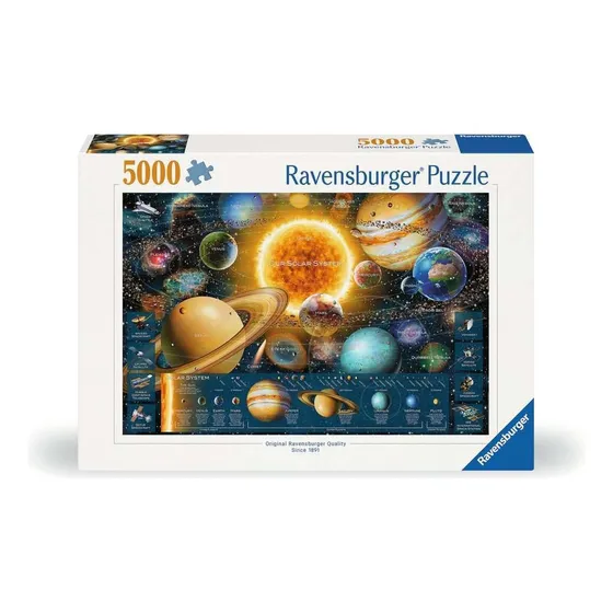 Rompecabezas Espacial Ravensburger 5000 Piezas Aventura Educ