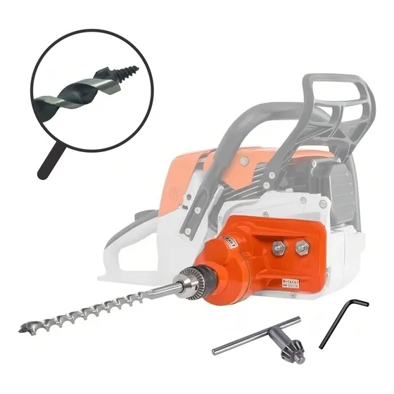Furadeira P/ Motosserra Coyote Kawashima Toyama 45 52 53 58 Cor Laranja-escuro
