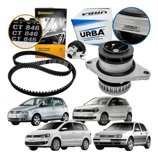 Kit Tensor Correia Bomba Dagua Fox Spacefox Polo Golf Ea111 Kit Tensor Correia Bomba Dagua Fox Spacefox Polo Golf Ea111