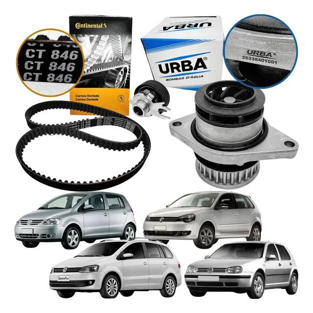 Kit Tensor Correia Bomba Dagua Fox Spacefox Polo Golf Ea111