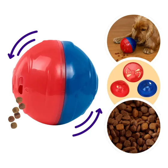 Brinquedo Comedouro Interativo Pet Ball Pet Games Cães Tam M