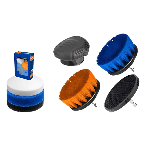 Set X 7 Cepillos Para Taladro Wadfow