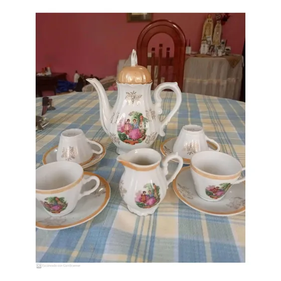 Juego De Café De Porcelana Japonesa