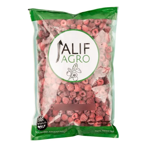 Frambuesa Congelada Iqf 1kg - Alif