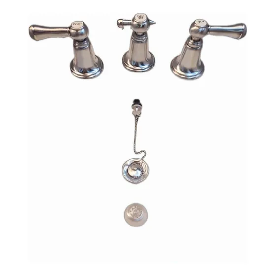 Griferia Estilo Vintage Frances Fv Toulouse 295/69 Platil 