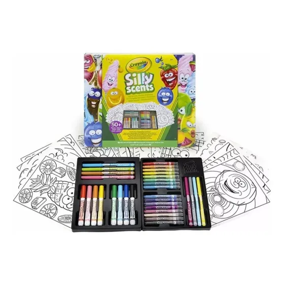 Crayola Kit De Arte Silly Scents De 50 Piezas