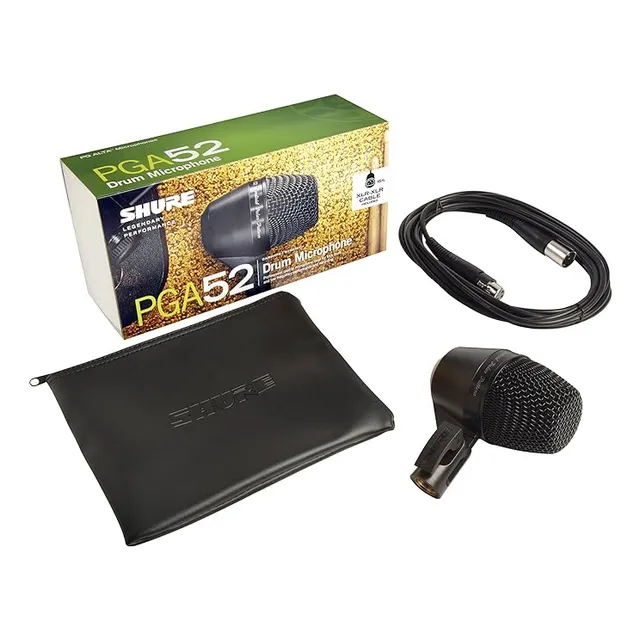 Shure Original Microfono Para Graves Pga52 Xlr Envio Y Meses