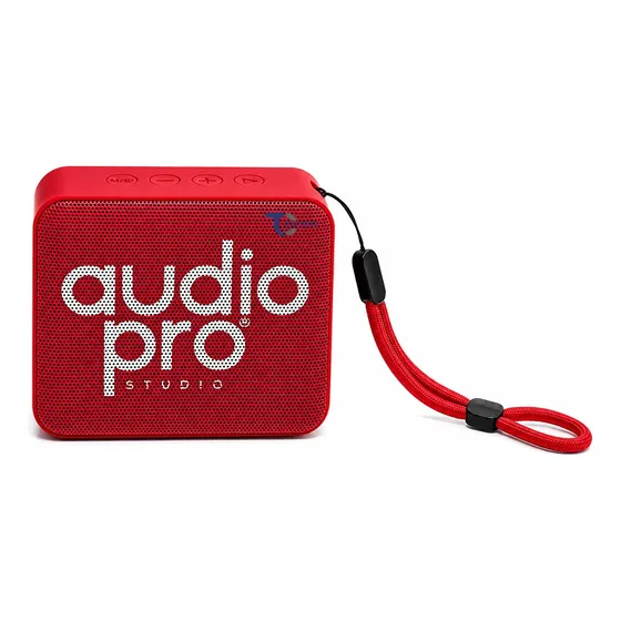 Parlante Bt Audiopro 10w Inalámbrico Ap02082r Rojo