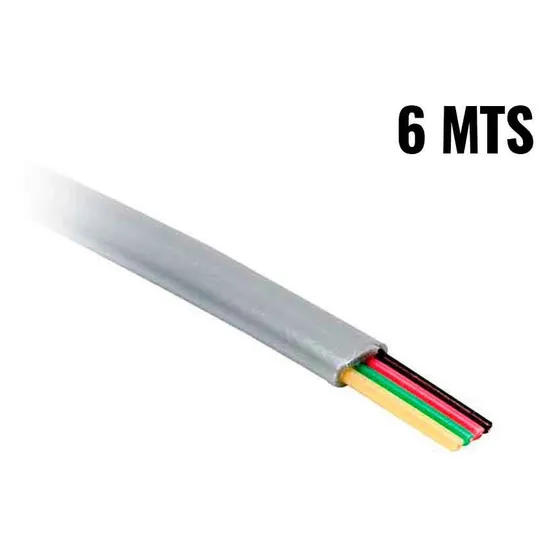 Cable Telefonico Plano Alarma 2 Pares