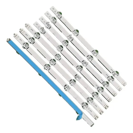 Kit De Barra De Led Compativel 42lb5500 42lb5600 42lb5800 42lb6200 42lb6500 42lf5850 42lf6200 42lf6400 42lf6450 42lf6500 42lx330c 42lx330h 42lx530h 42ly340c 42ly340h 42ly540s