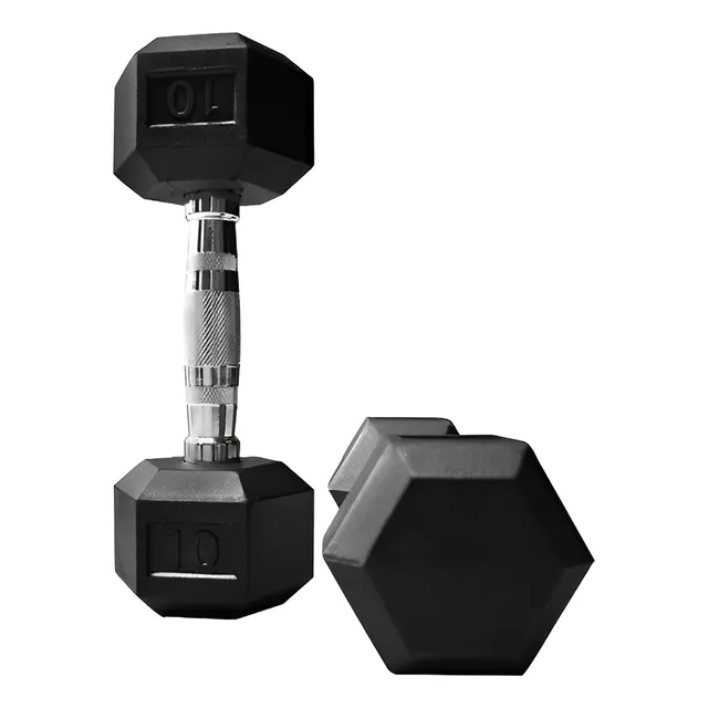 Par De Mancuernas Hexagonales 10lbs