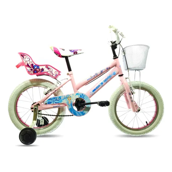 Bicicleta Paseo Nena R16 Fire Bird Honey Porta Muñeca