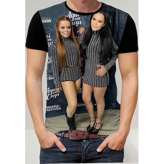 Camiseta Camisa Personalizada Maiara E Maraisa Cantoras 5