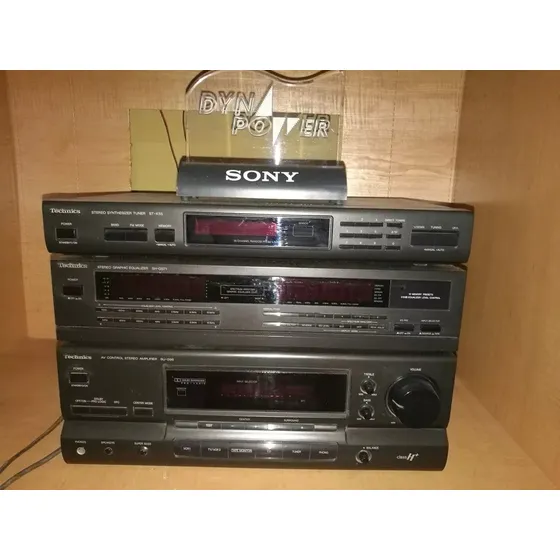 Equipo Technics Amplificador Ecualizador Corneta Bose Sony
