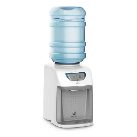 Bebedouro De Água Gelada Fria E Natural Elétrico Eletronico Placa Electrolux Para Galão Bivolt Branco Be11b 127/220v