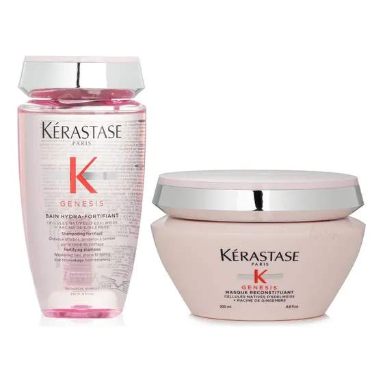 Genesis Bain Hydra Fortifiant Shampoo + Máscara Kérastase