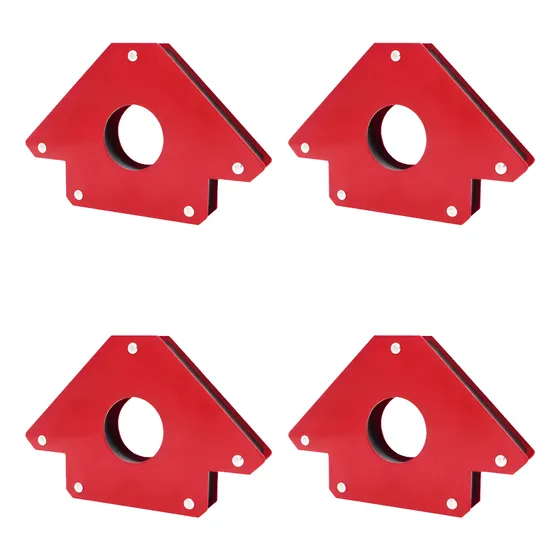 Set 4 Escuadras 75 Lbs Para Soldar  / Escuadras Magnetica