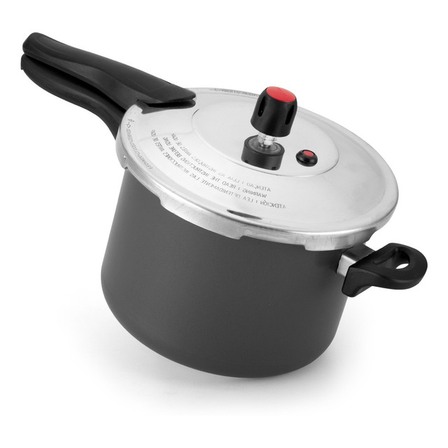 Panela Pressão 4,5l Antiaderente Fechamento Externo Premium Cor Cinza Alegrete Panela Pressão 4,5l Antiaderente Fechamento Externo Premium Cor Cinza Alegrete