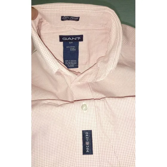 Camisa Gant, Talla S, Manga Corta.