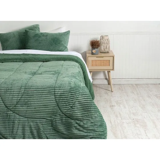 Plumón Cobertor Térmico Sherpa Mashini 2 Plazas 230x240cm