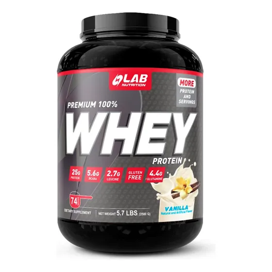 Premium 100% Whey Protein Vainilla (ln) 5.7lb