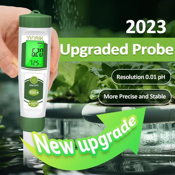 Medidor De Ph Ec Conductividad Tds Para Agua Yinmik 4 En 1 