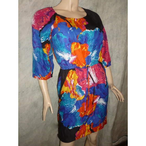 Vestido De Colores- Talla S- 70cm De Largo- Marca Ny Company