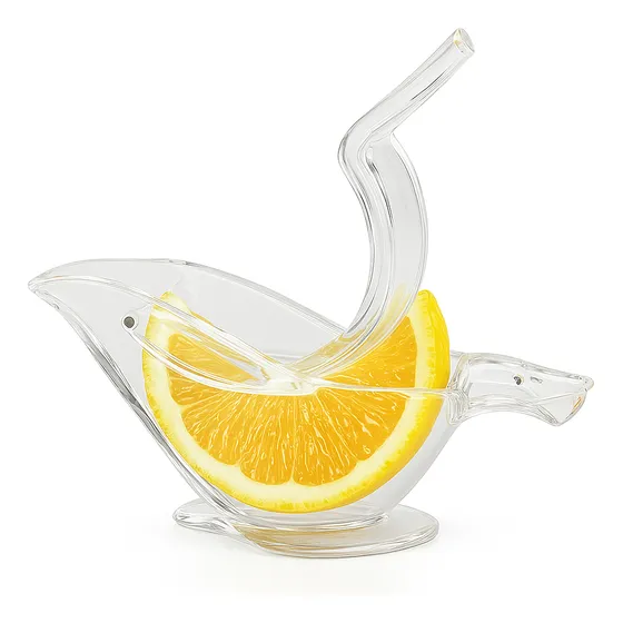 Exprimidor De Limon Manual Acrilico Tipo Taza Naranjas Fruta