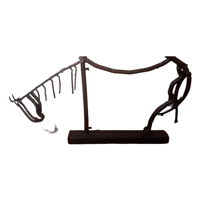 Escultura En Hierro, Caballo Viejo