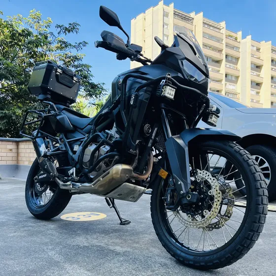 Africa Twin Crf 1100l - Negro Mate