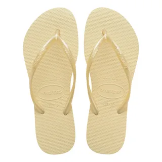 Chinelo Havaianas Tira Fina Slim Lisa Adulto Feminino Chinelo Havaianas Tira Fina Slim Lisa Adulto Feminino