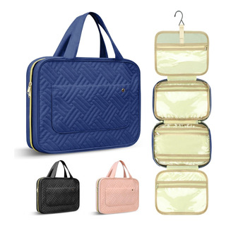 Bolsa De Tocador Plegable Neceser Baño Colgante Con Gancho Bolsa De Tocador Plegable Neceser Baño Colgante Con Gancho