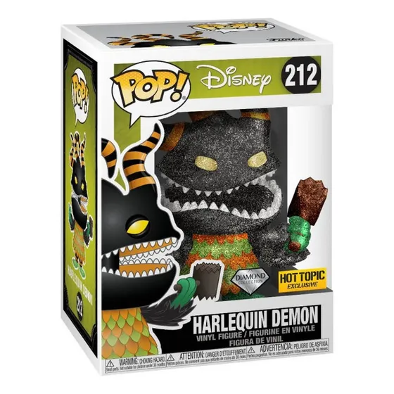 Funko Pop El Extraño Mundo De Jack Harlequin Demon Diamond