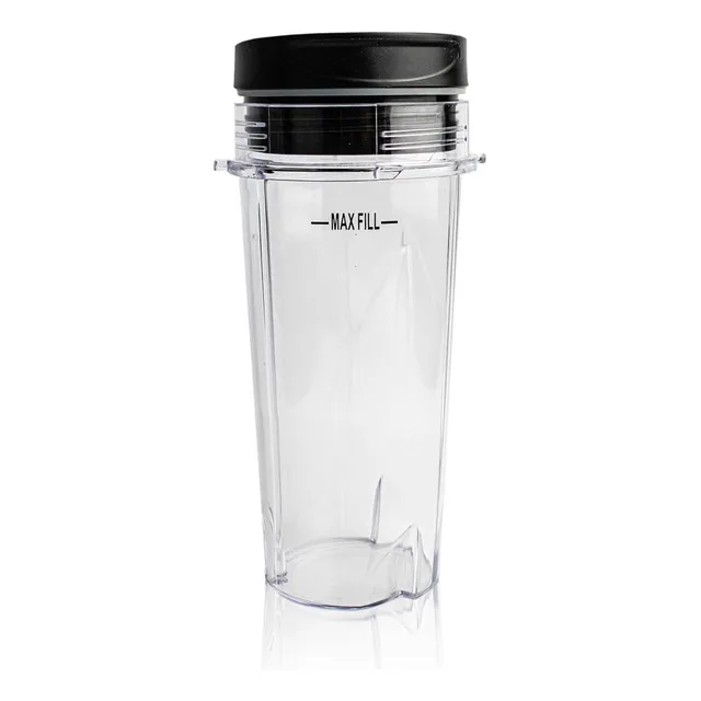 Vaso Tritan Nutri Ninja De 16 Oz Con Tapa Resistente, Durado