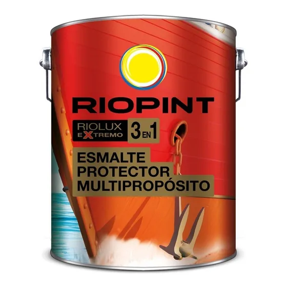 Esmalte Riolux Extremo 3 En 1 Basicos - 4lts Riopint Sibaco